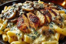 Chicken & Mushroom Pasta